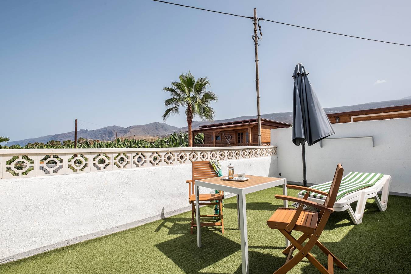 Traditionelles Ferienhaus "Casa Drago" in Alcalá mit Meerzugang, Terrasse und Garten in Playa la Jaquita, Guía de Isora
