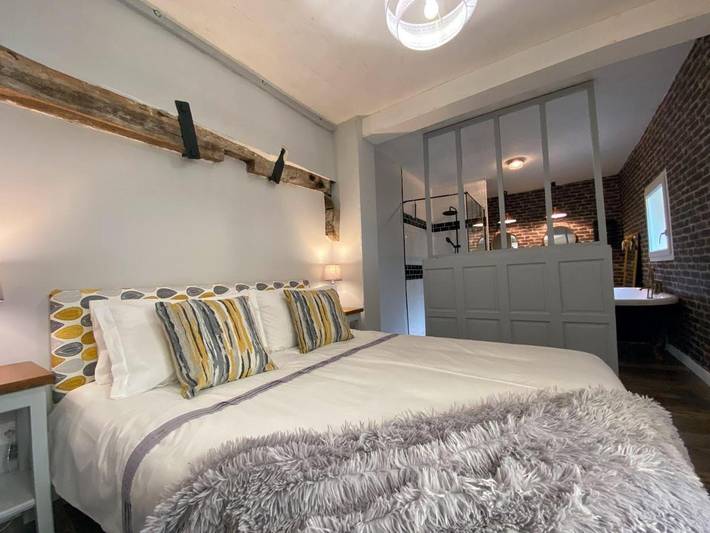 Chambre d’hôte pour 2 personnes, avec Terrasse ainsi que Jardin et Vue à Eymet