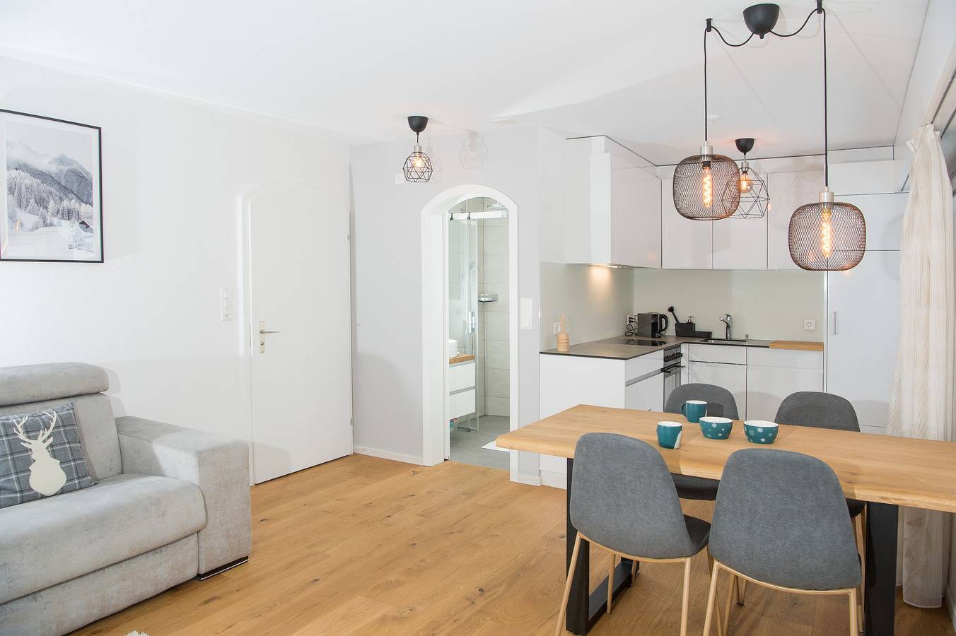 Apartamento entero, Ferienwohnung  Sundroina für zwei Personen Lenzerheide Zentrum in Vaz/Obervaz, Plessur alps