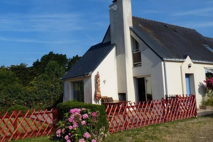 Maison de vacances pour 6 personnes, avec balcon et jardin, animaux acceptés