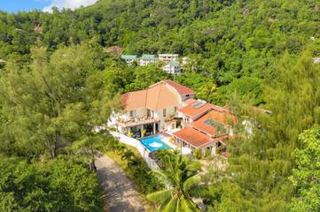 Maison d’hôte pour 2 personnes, avec jardin et piscine aux Seychelles