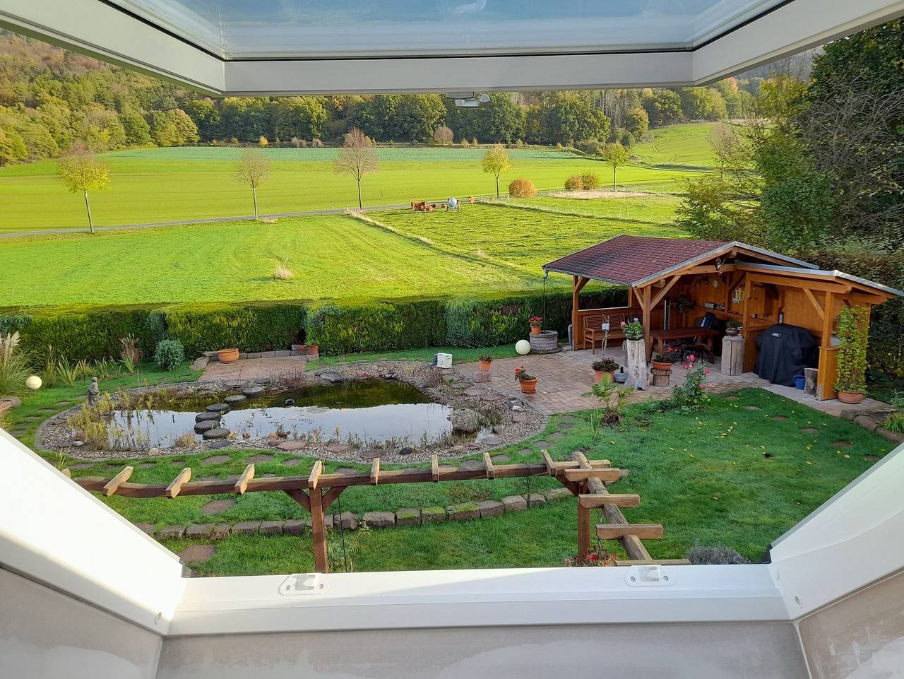 Ganze Ferienwohnung, Ferienwohnung Bramwaldblick mit 2 Schlafzimmern in Hann. Münden, Weserbergland