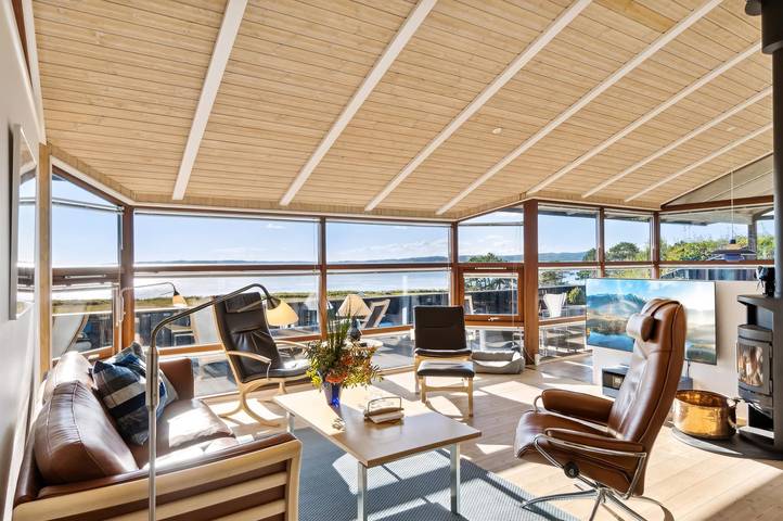 Ferienhaus für 6 Personen, mit Whirlpool und Terrasse sowie Sauna, mit Haustier in Egsmark Strand - 4