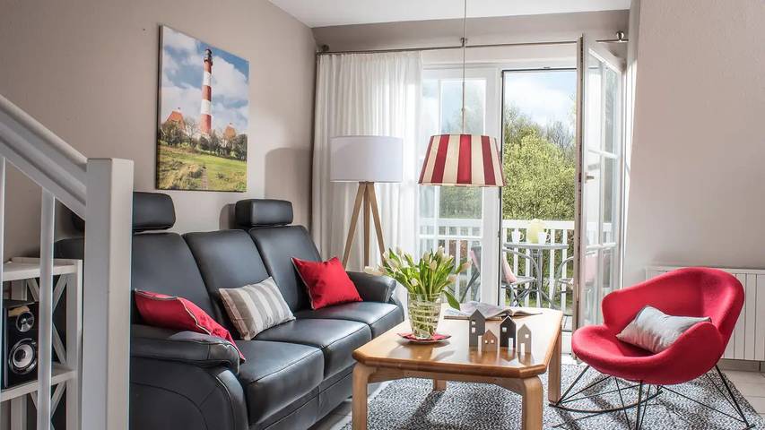 Ferienwohnung für 4 Personen, mit Balkon
