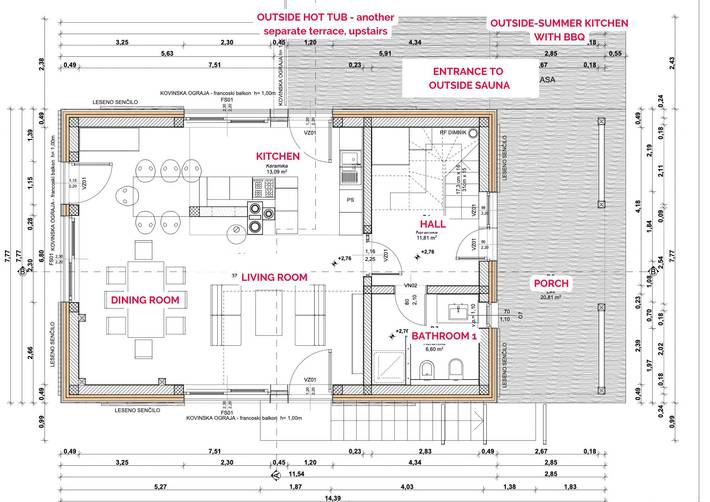 Villa für 10 Personen, mit Garten und Whirlpool sowie Terrasse und Sauna in Slowenien - 2