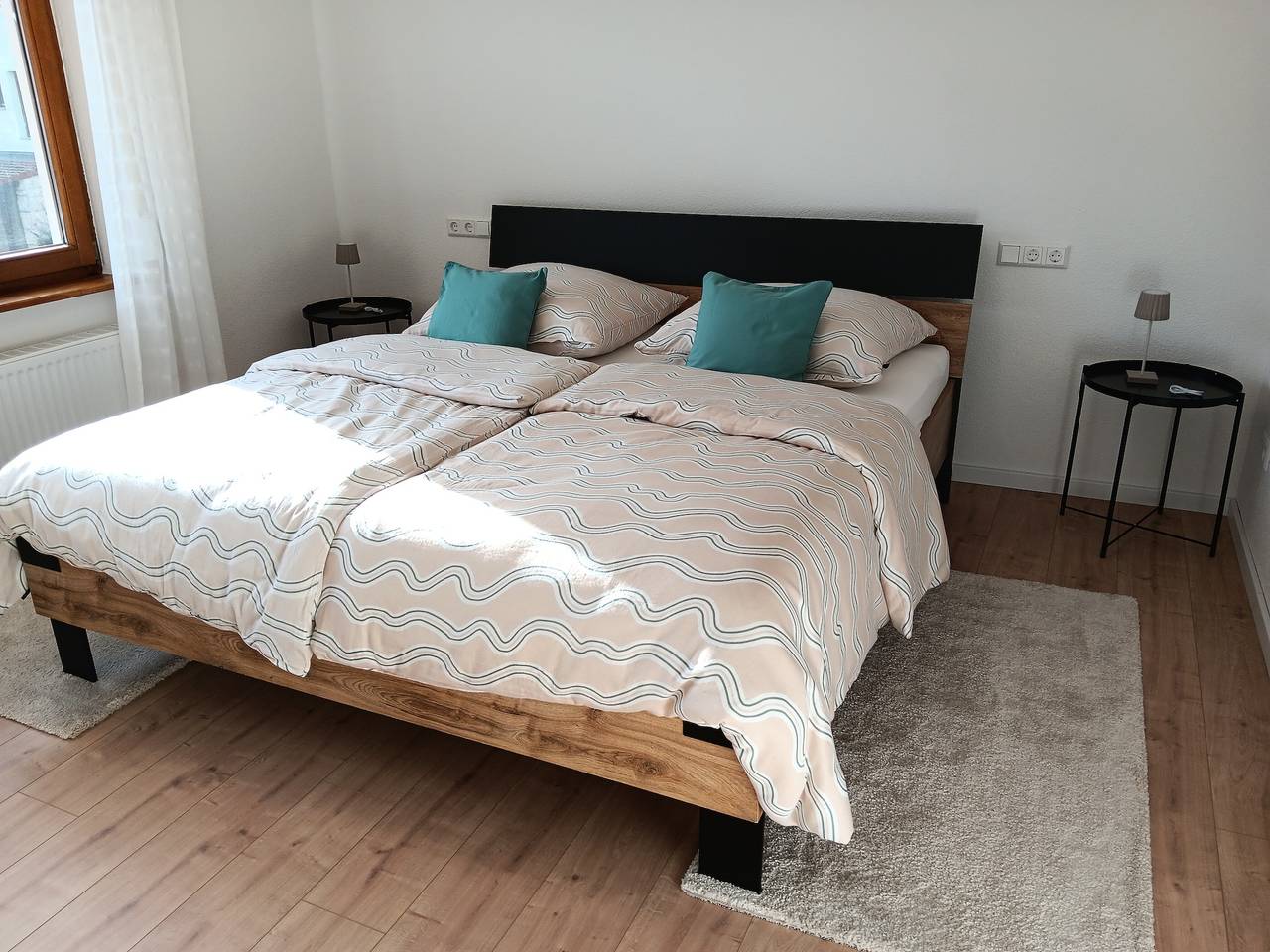 Ganze Ferienwohnung, Ferienwohnung Am Kocherknie - Ferienwohnung 100qm, 2 Schlafzimmer, max. 4 Personen in Hüttlingen, Schwäbische Ostalb