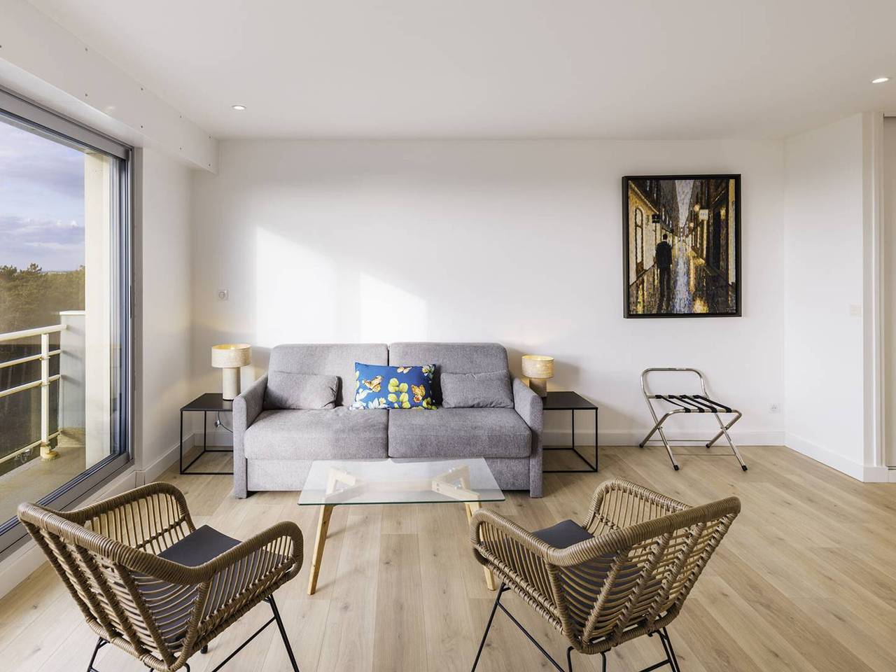 Studio entier, Studio à deux pas de la plage avec balcon et wifi in Touquet-Paris-Plage, Région de Montreuil