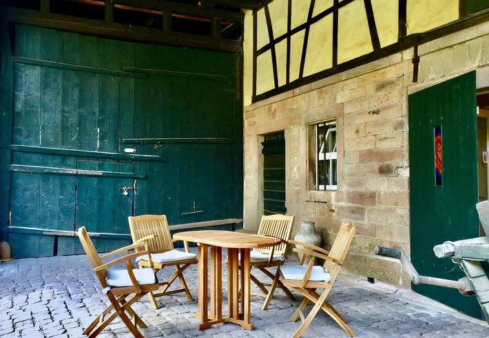 Ferienwohnung für 4 Personen, mit Garten in Rhein (Deutschland)
