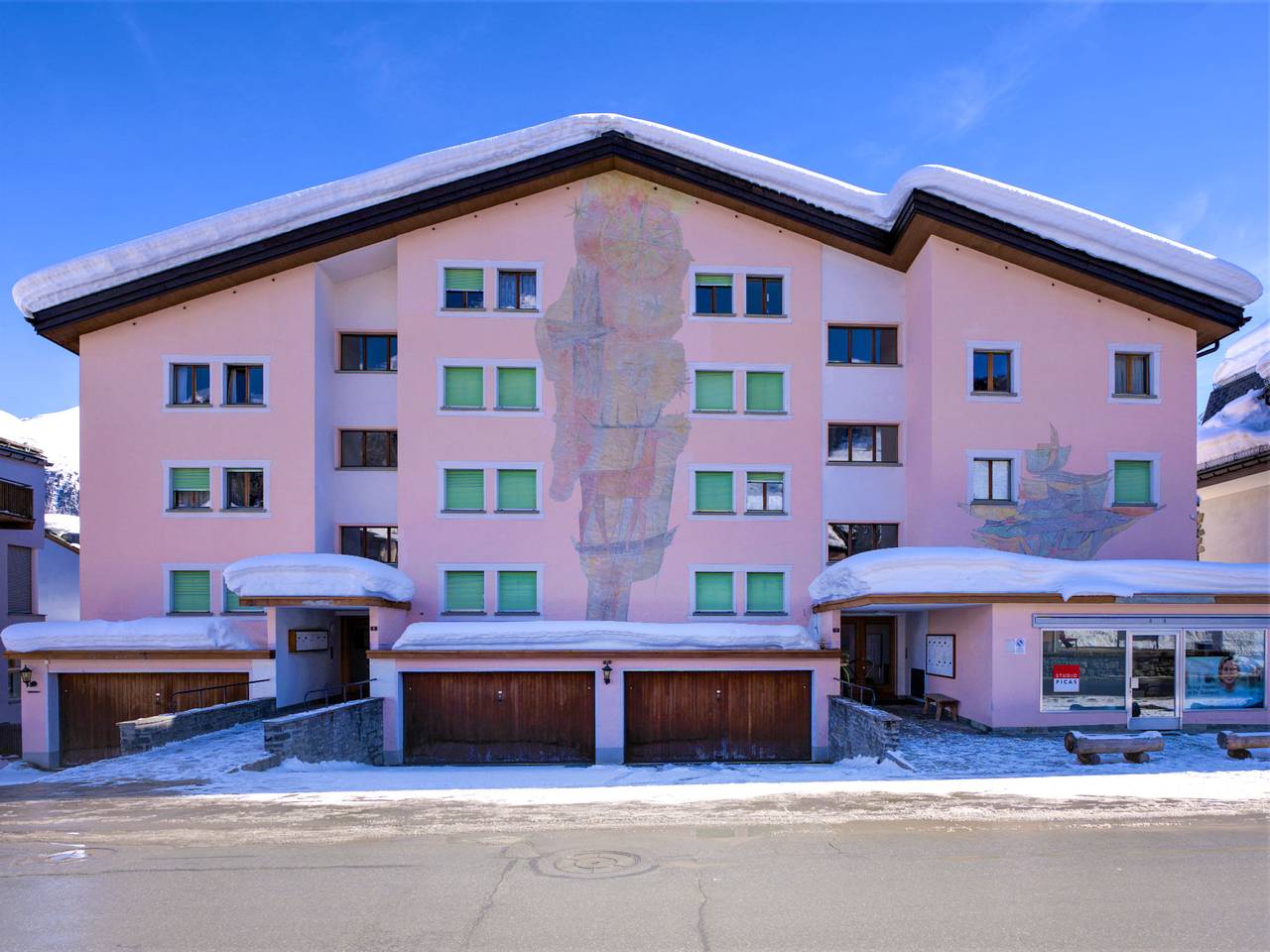 Geheel appartement, Chesa Villasimius in Celerina, Saint Moritz