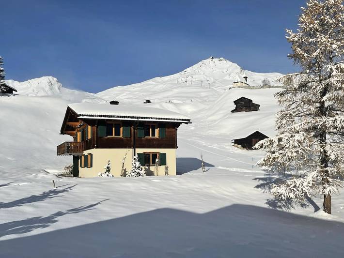 Hütte für 5 Personen, mit Balkon und Terrasse sowie Garten in Arosa - 3