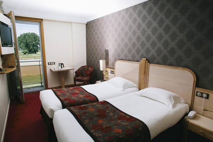 Hôtel pour 2 personnes, avec Balcon et Vue au Mont-Saint-Michel