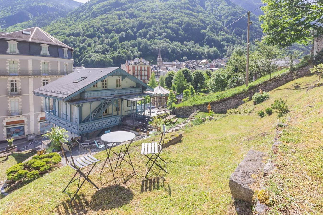 Le Chalet Russe in Cauterets, Parc national des Pyrénées