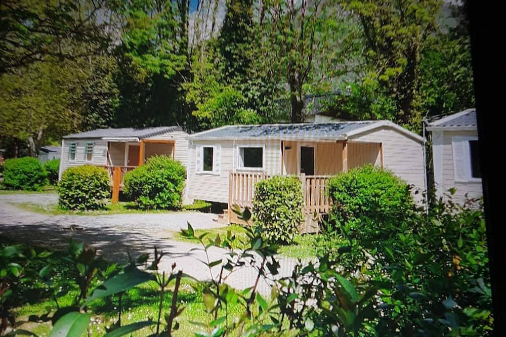 Mobil-home 4 Personnes Camping 4 Étoiles Piscine in Laruns, Béarn