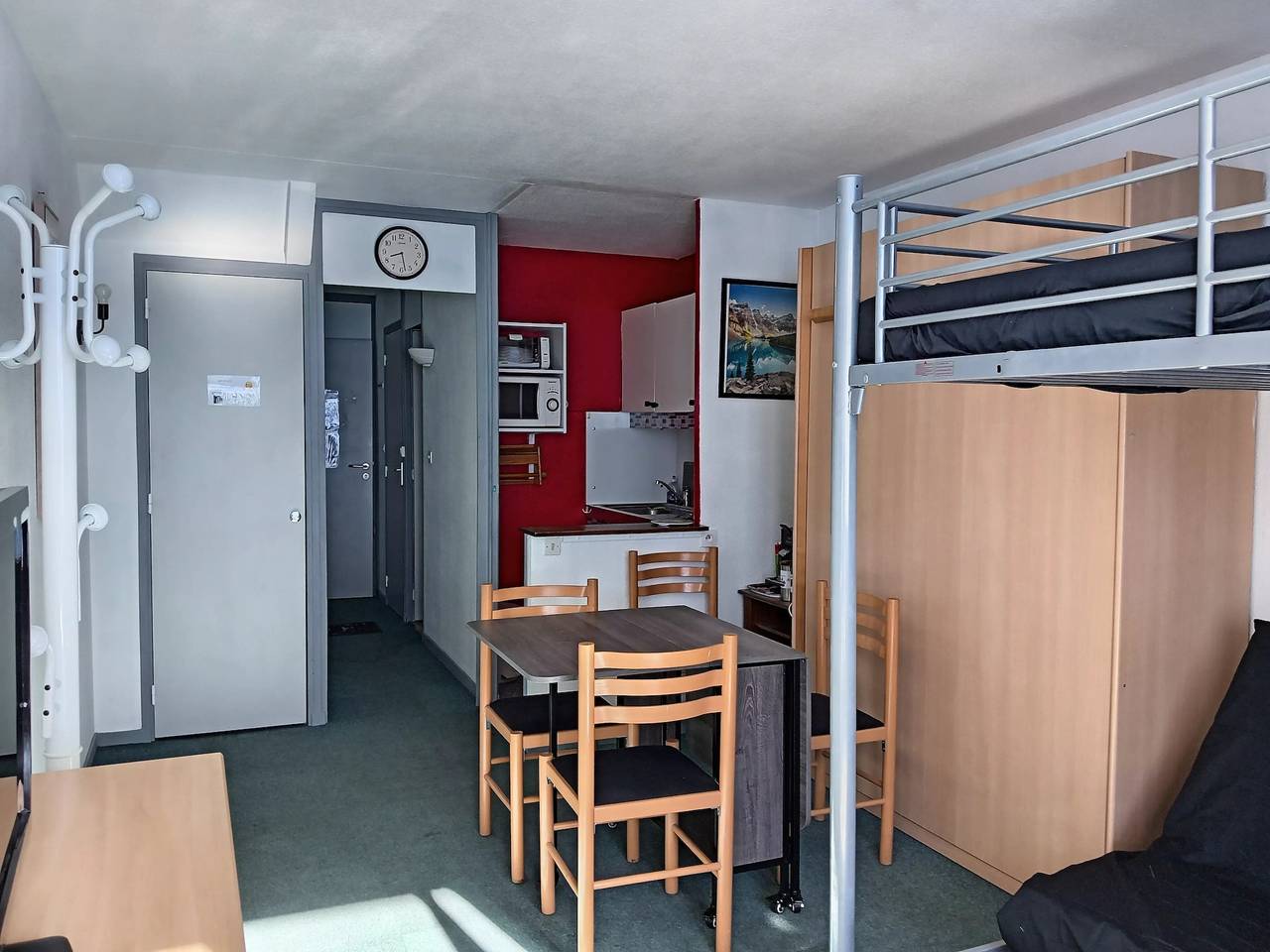 Studio entier, Studio 4 personnes - Confort in La Mongie, Bagnères-de-Bigorre