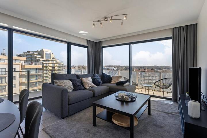 Location de vacances pour 6 personnes, avec vue et terrasse, animaux acceptés à La Panne