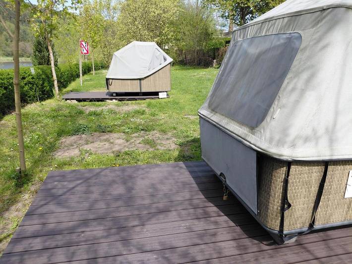 Camping für 6 Personen, mit Terrasse und Garten in Sachsen - 4