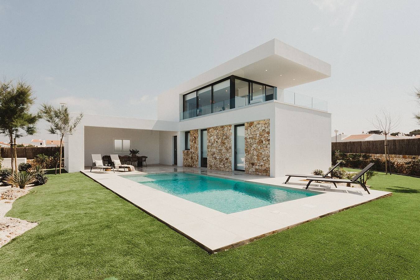 Villa „Ca Na Lola“ mit Meerblick, Wlan und Klimaanlage in Cap d'Artrutx, Ciutadella