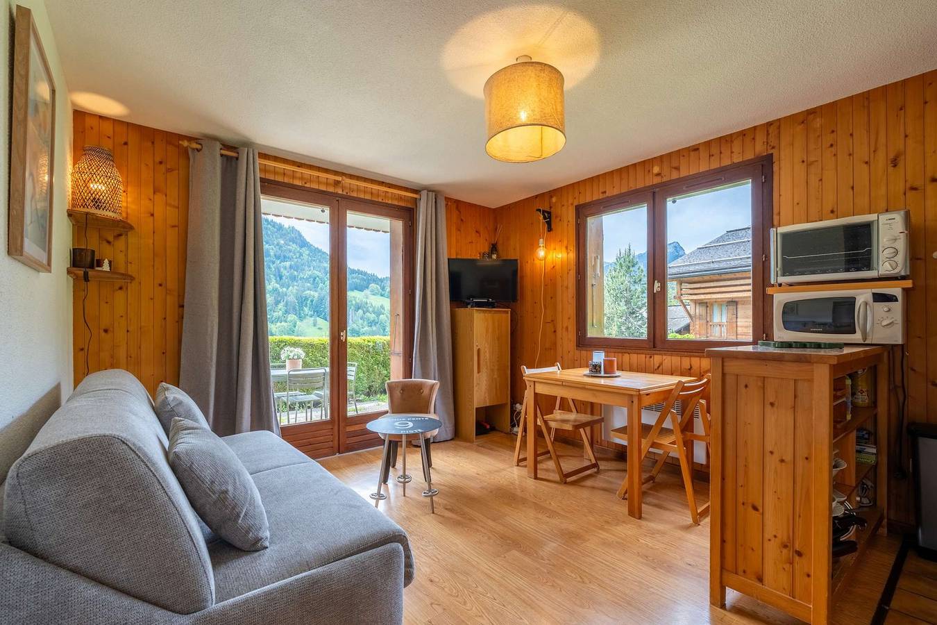 Apartamento vacacional entero, Terrasse ensoleillée avec vue imprenable in Le Grand-Bornand, Región de Annecy