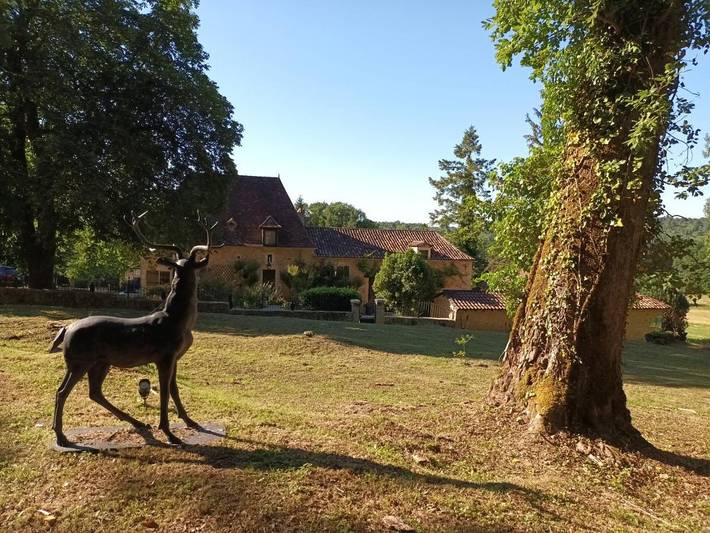 Location de vacances pour 2 personnes, avec vue ainsi que piscine et jardin à Saint-Amand-de-Vergt - 4
