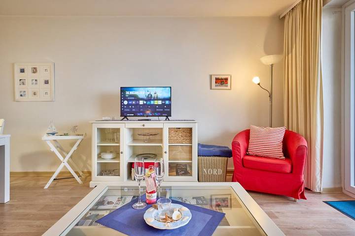 Appartement entier, Appartement de vacances pour 2 personnes avec balcon in Duhnen, Cuxhaven
