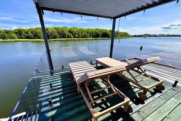 Hausboot für 6 Personen, mit Terrasse und Whirlpool, kinderfreundlich in Polen - 2