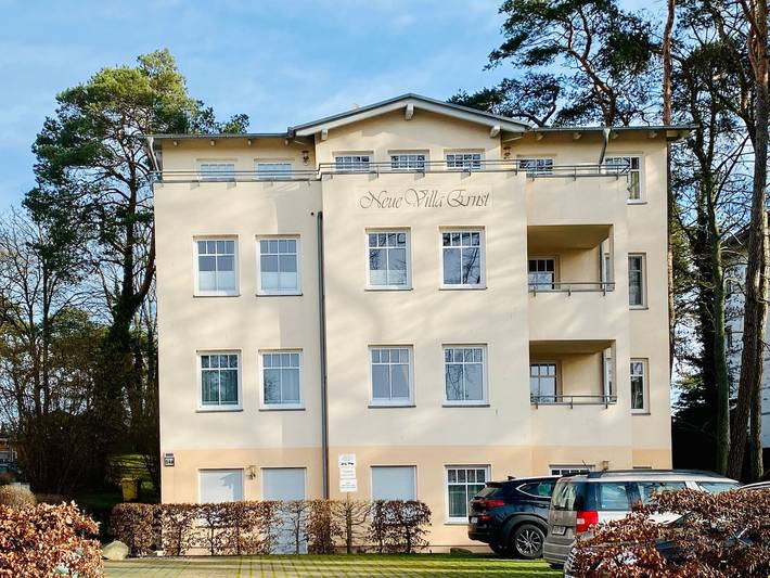 Ferienwohnung für 5 Personen, mit Balkon und Seeblick, kinderfreundlich in Bansin