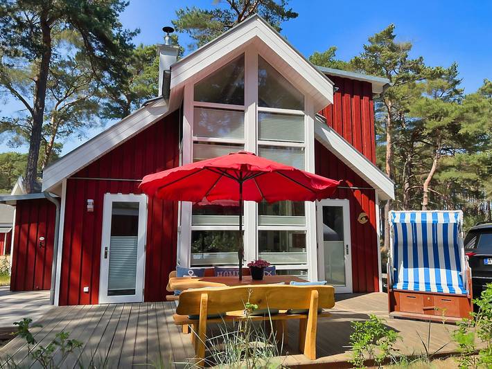 Ferienhaus für 5 Personen, mit Terrasse und Sauna