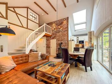 Ferienhaus für 6 Personen, mit Sauna und Garten in Hage