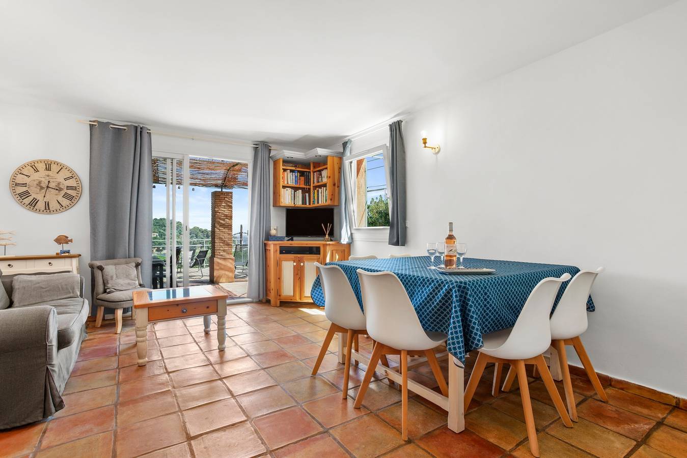 Maison de vacances 'La Dolce Vita' avec vue sur la mer, Wi-Fi et climatisation in Rayol-Canadel-sur-Mer, Côte méditerranéenne (France)