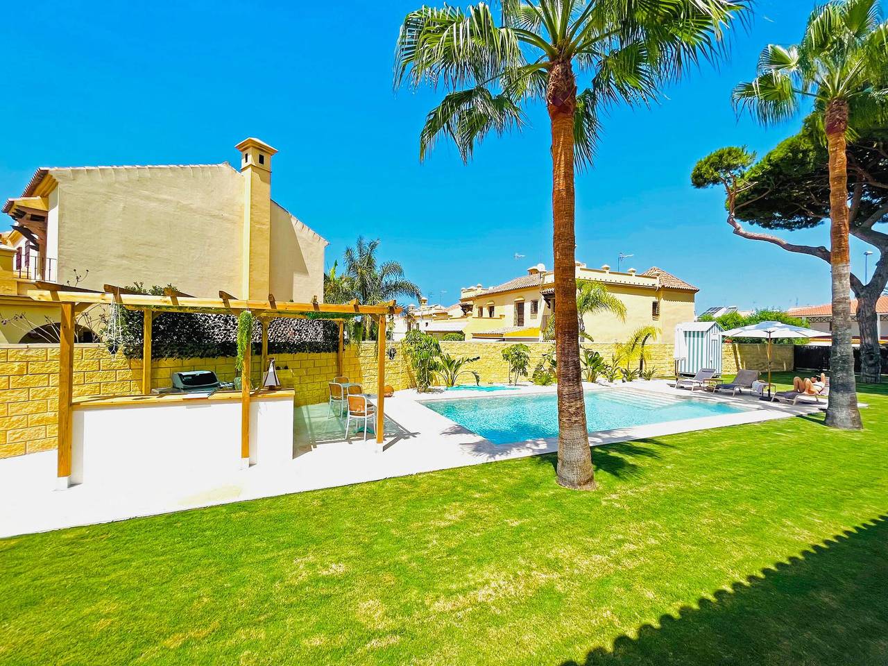 Villa für 16 Personen mit Garten in Sanlúcar de Barrameda, Costa de la Luz