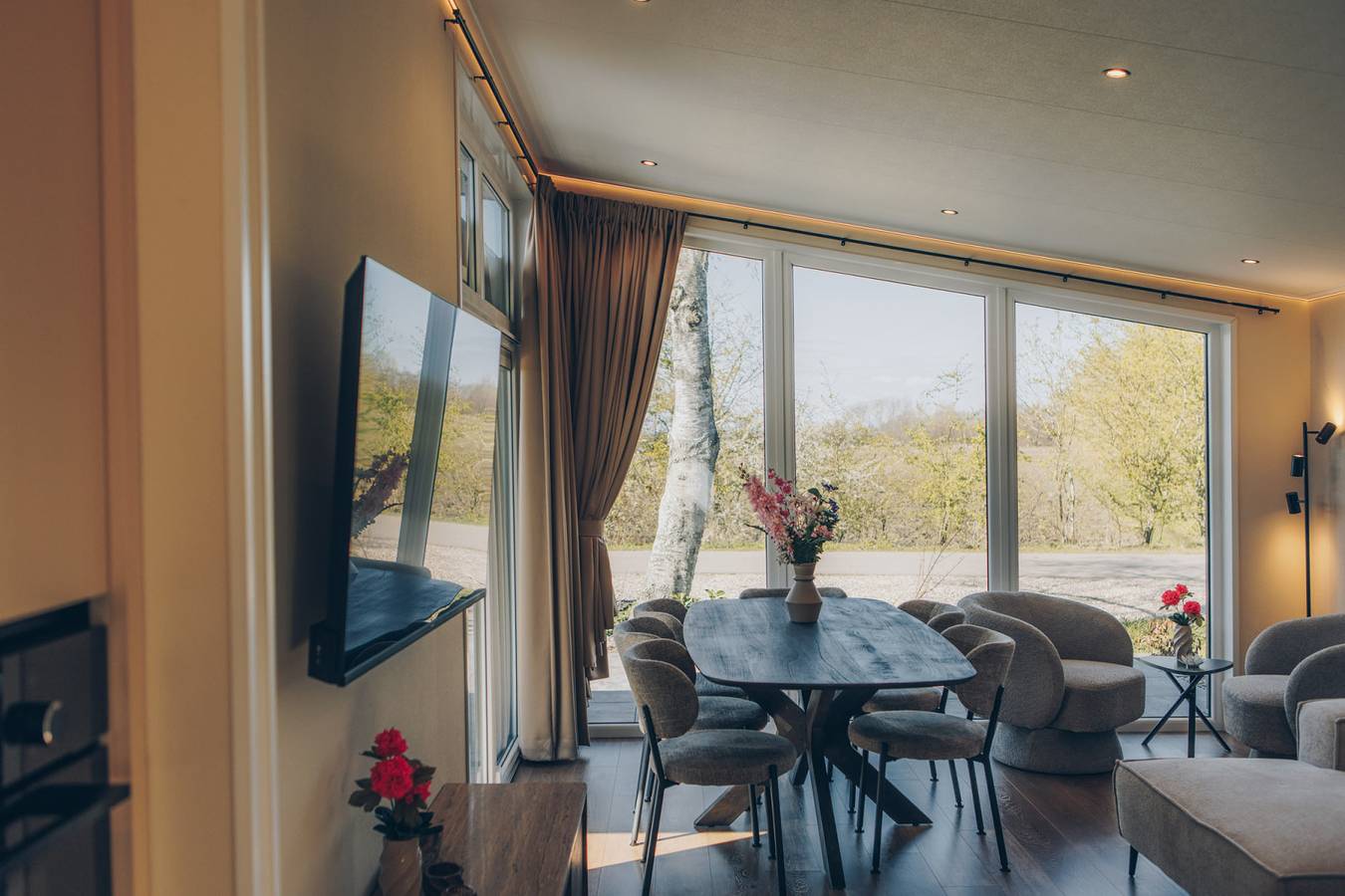 Moderne chalet voor 6 personen met hottub in Renswoude in Renswoude, Provincie Utrecht