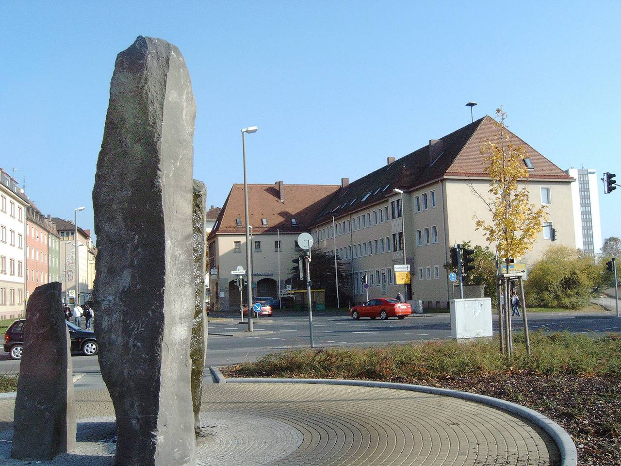 Boardinghouse Stadtvilla Budget - Einbett-Studio mit Küchenzeile und Wlan in Schweinfurt, Fränkisches Weinland