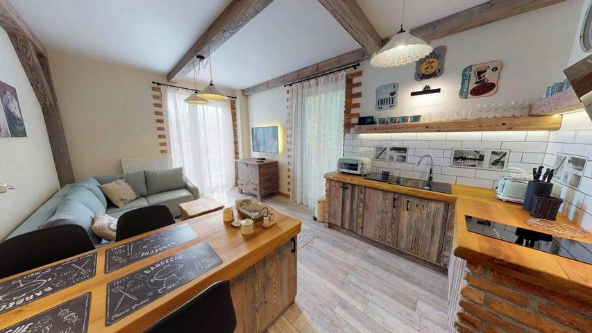Ferienwohnung für 4 Personen, mit Ausblick und Balkon sowie Sauna in Vysoké Tatry