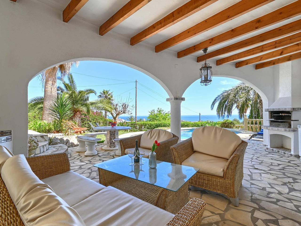 Komfortable Villa mit privatem Pool, Klimaanlage und Wifi in Denia in Montgo, Dénia