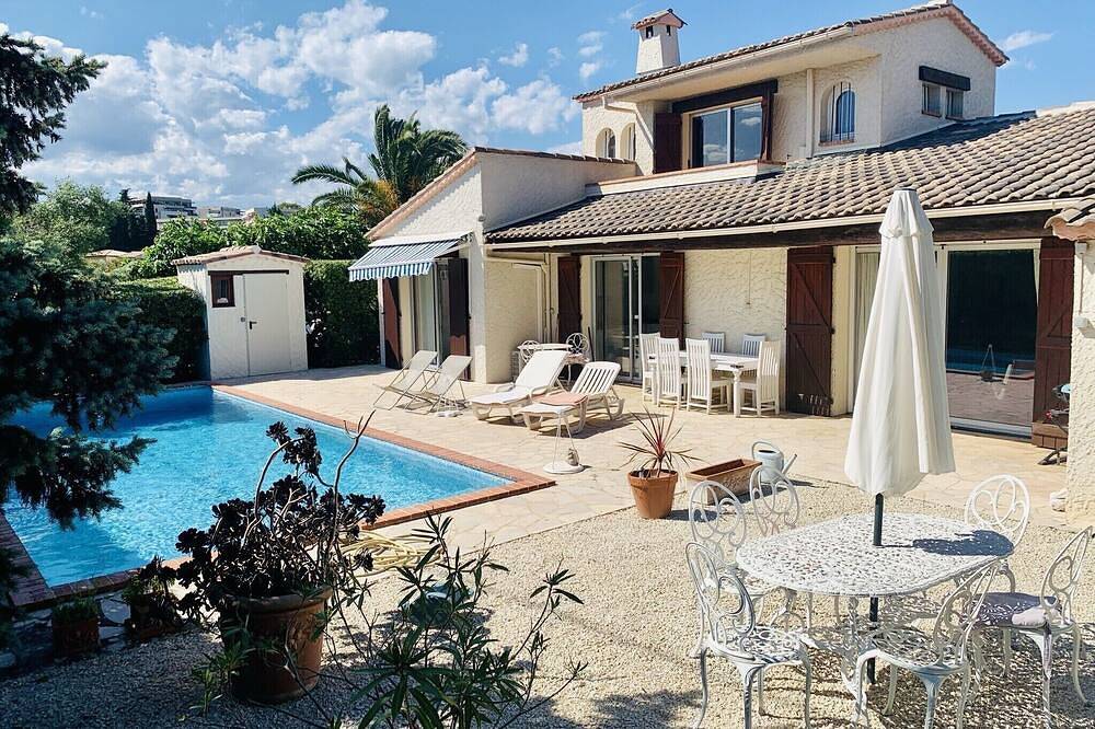 Villa pour 8 Personnes dans Antibes, Région de Cannes