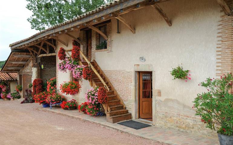 Gîte pour 4 personnes, avec jardin et terrasse, animaux acceptés dans Dommartin-lès-Cuiseaux