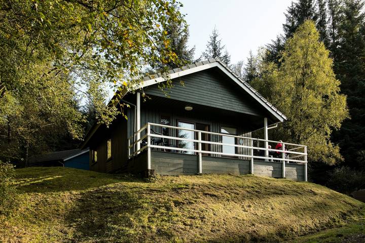 Lodge für 4 Personen mit Balkon in Stirling und Umgebung