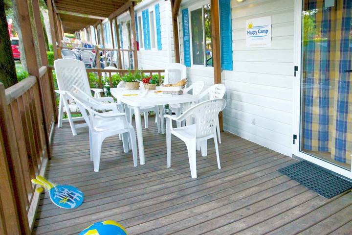 Mobilehome mit Klimaanlage, Terrasse und Pool  in Rosolina Mare, Rosolina