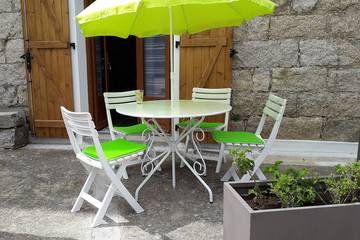 Gîte pour 4 personnes, avec terrasse à Grossa