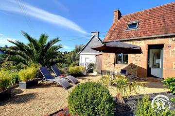 Gîte für 2 Personen, mit Terrasse und Garten in Perros-Guirec