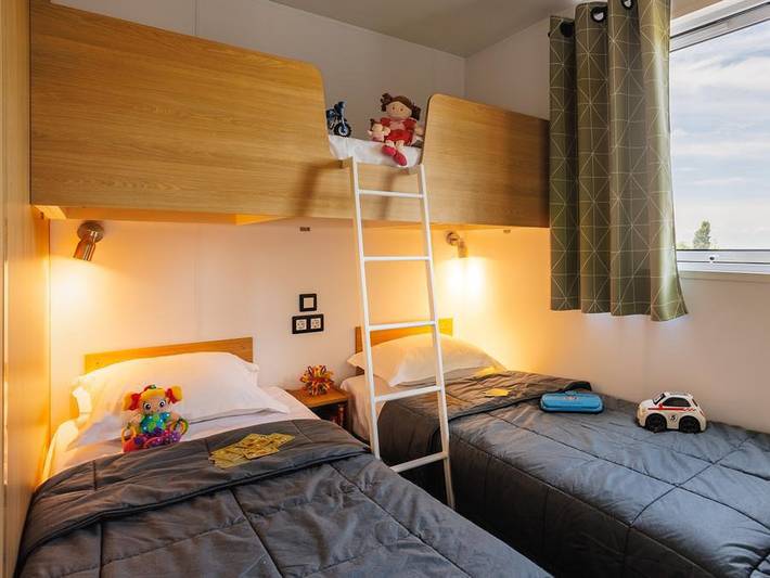 Camping für 5 Personen, mit Kinderpool und Balkon/Terrasse sowie Terrasse und Sauna in der Charente-Maritime - 3