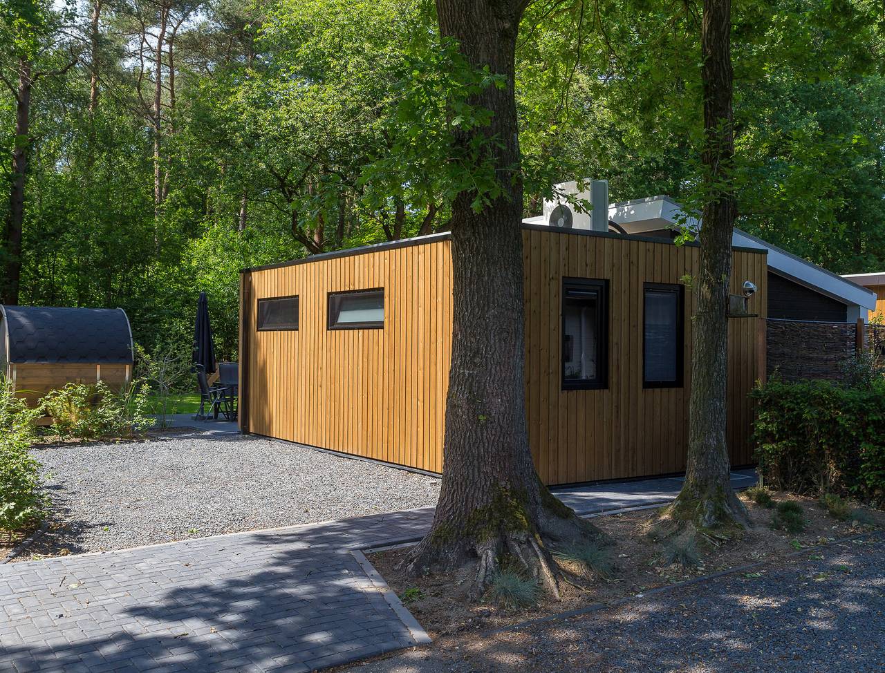 Park Berkenrhode — Bos Lodge 75 Eco 6 persons with Sauna in Hoge Veluwe