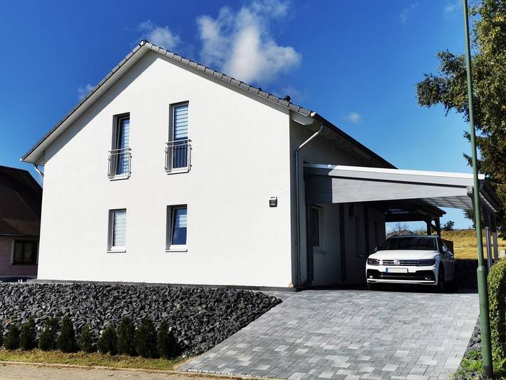 Ferienhaus für 10 Personen, mit Terrasse und Garten sowie Ausblick in Frauenwald