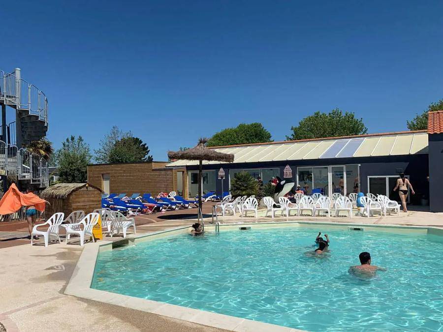 Camping La Bolée d'Air - Mobilhome 6 personas - Confort | 2 Dormitorios | 4/6 Pers | Terraza elevada | Aire acondicionado | Tv in Saint-Vincent-sur-Jard, Vandea