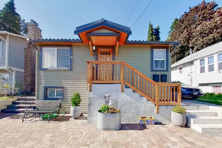 Hus för 4 Personer, med terass och trädgård i Seattle