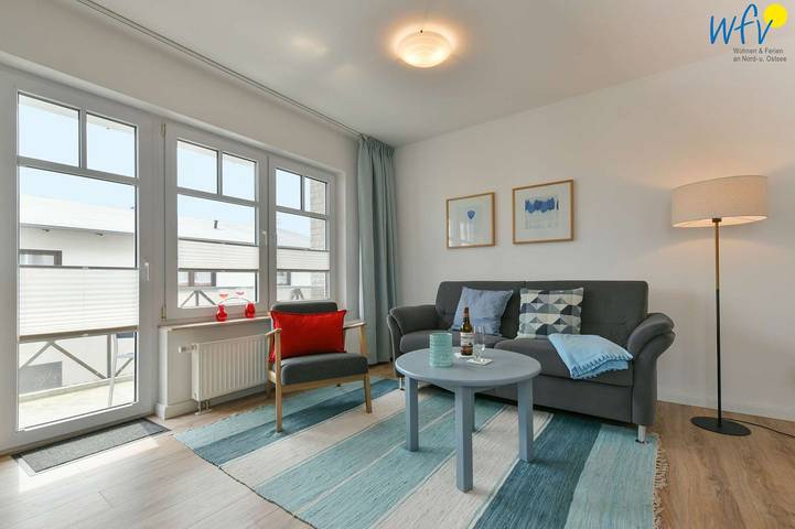 Ferienwohnung für 4 Personen, mit Balkon und Sauna in Binz - 2