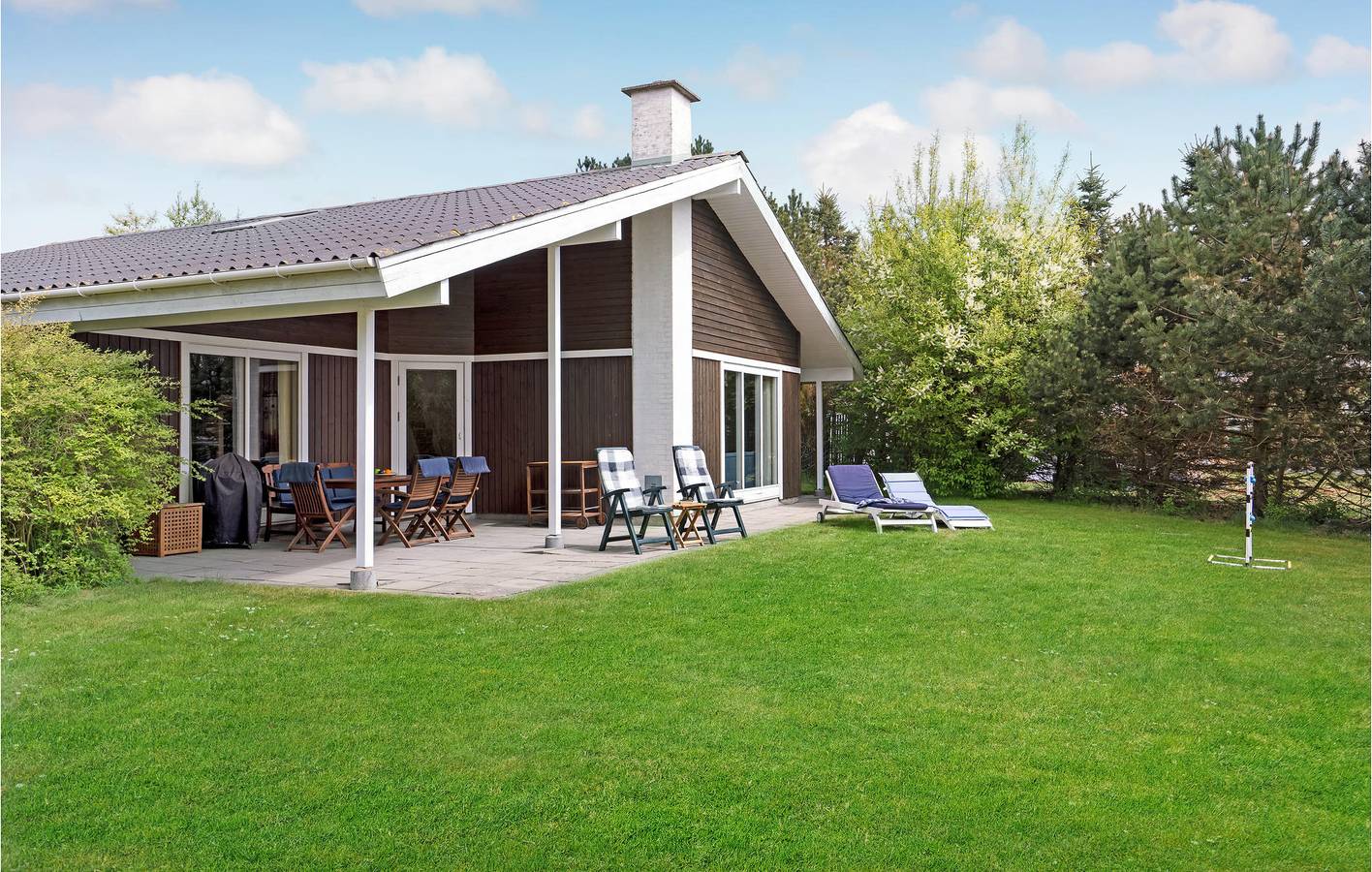 Ferienhaus für 6 Personen mit Terrasse in Bredfjed, Rødby