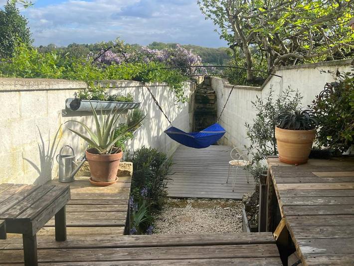 Maison d’hôte pour 2 personnes, avec Terrasse ainsi que Jardin et Vue