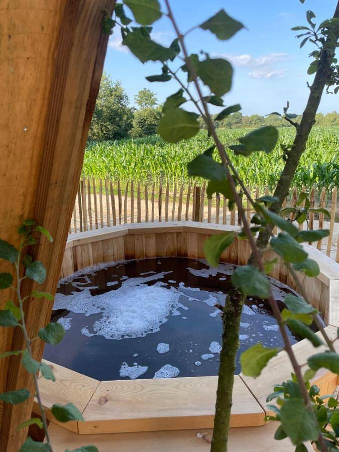 Maison de campagne pour 6 personnes, avec balcon et jacuzzi