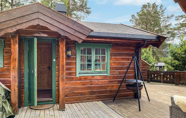 Ferienhaus für 9 Personen mit Terrasse in Bjorli, Lesja